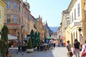 Brasov Romania Piata Corridor